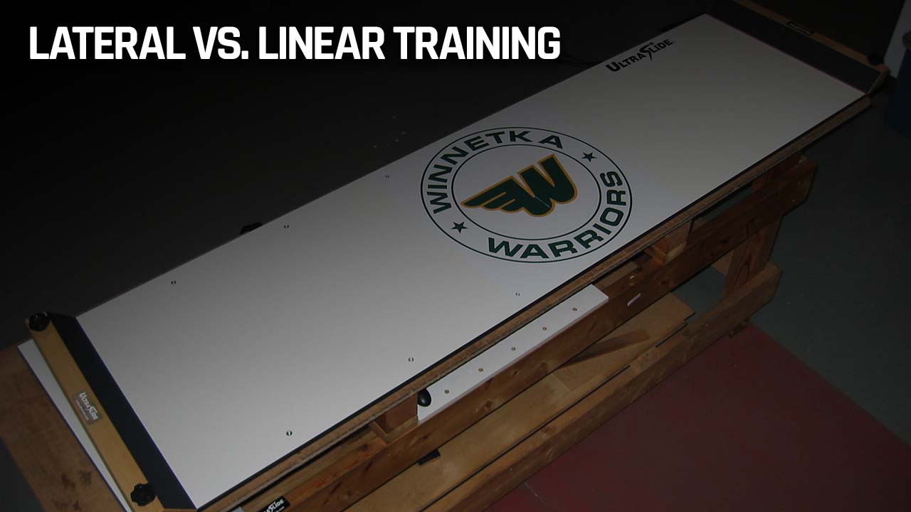 lateral vs linear training with slide boards